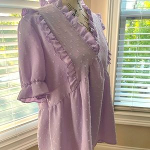 Lavender blouse